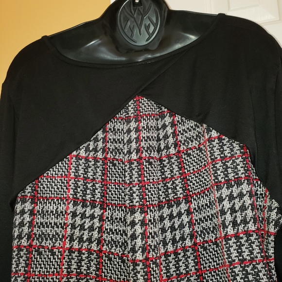 Ava James Long Sleeves Plaid Shirt size large - Picture 3 of 8